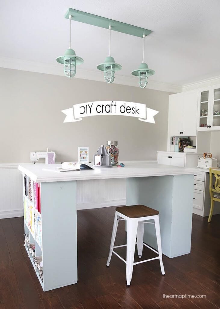 diy project desk at home