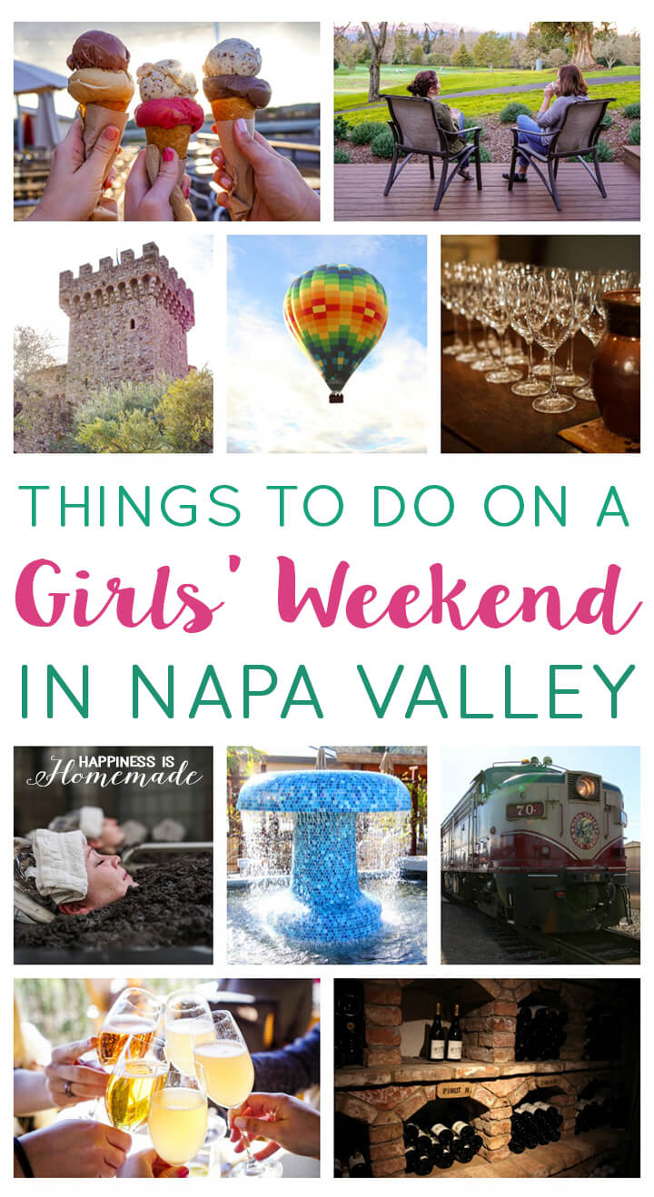 Girls Weekend In Napa Valley