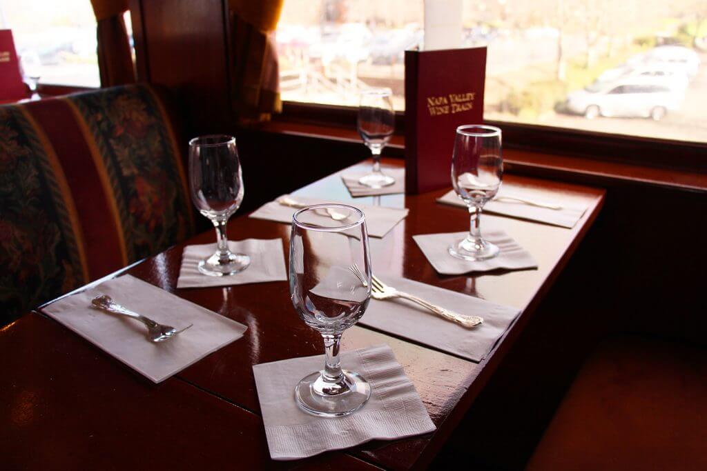 Wine Train Table