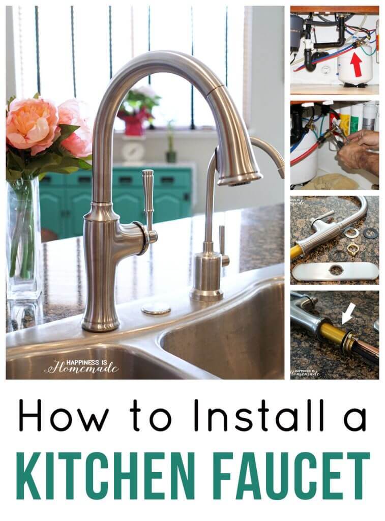 Easy DIY Project - How to Install a New Kitchen Faucet