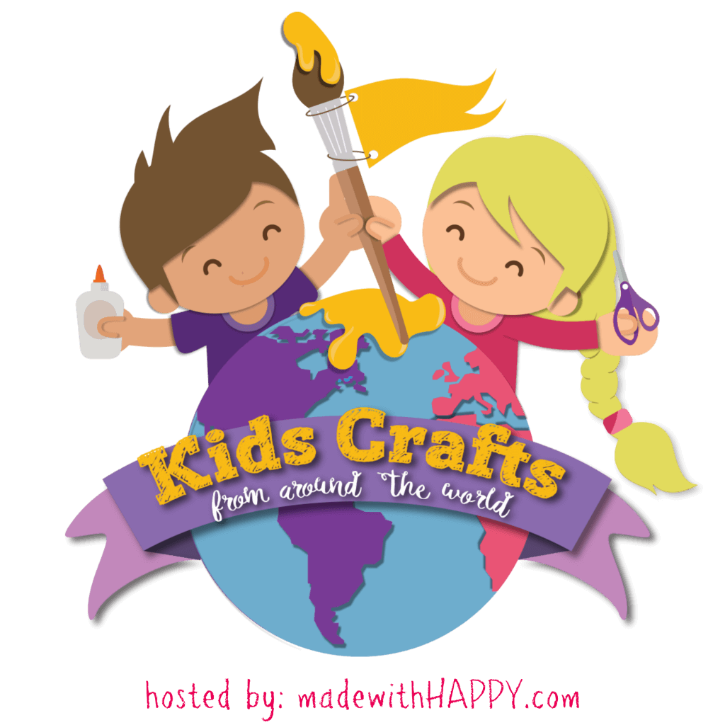 kids craft around the world graphic image