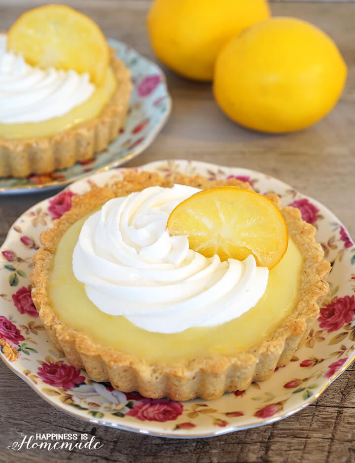 Fresh & Local: Meyer Lemon Tart - Happiness is Homemade
