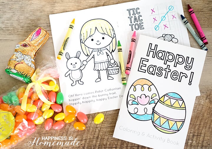 Printable Easter Coloring Book Pages