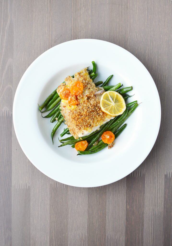 plate of easy to make haddock 