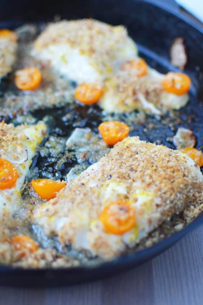 delicious haddock recipe prepared in skillet