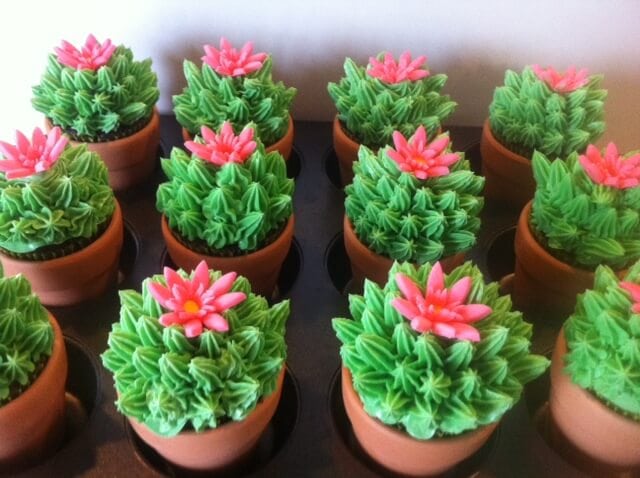 cute cactus cupcakes for cinco de mayo 