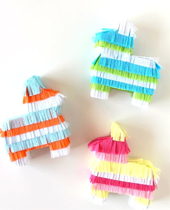 DIY Pinata Placecards