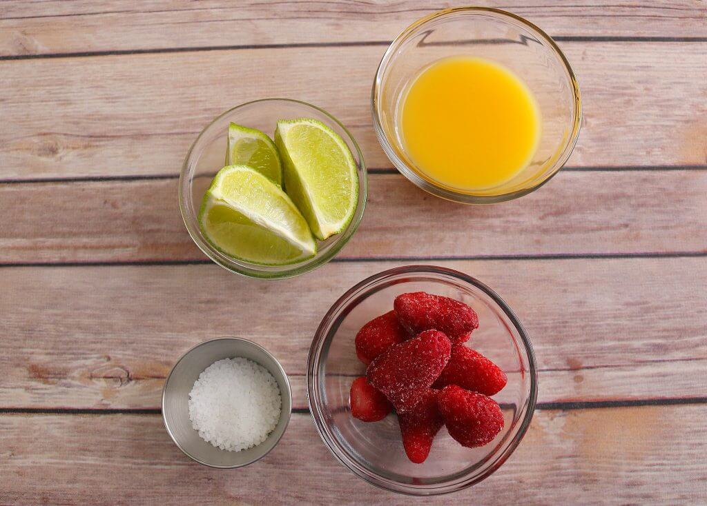 Strawberry Margarita Sorbet Ingredients