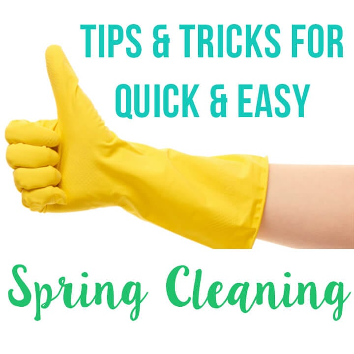 Clever Spring Cleaning Tips & Hacks