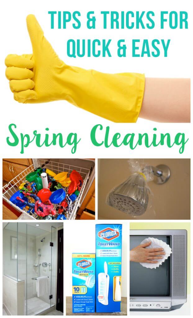 Clever Spring Cleaning Tips & Hacks Happiness is Homemade