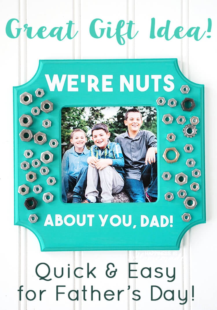 “We’re Nuts About You” Photo Frame