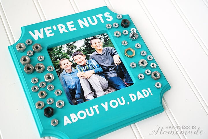 Quick and Easy Father's Day Picture Frame Gift Idea
