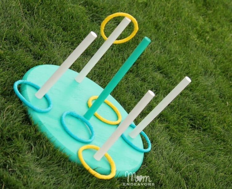 diy ring toss game for families