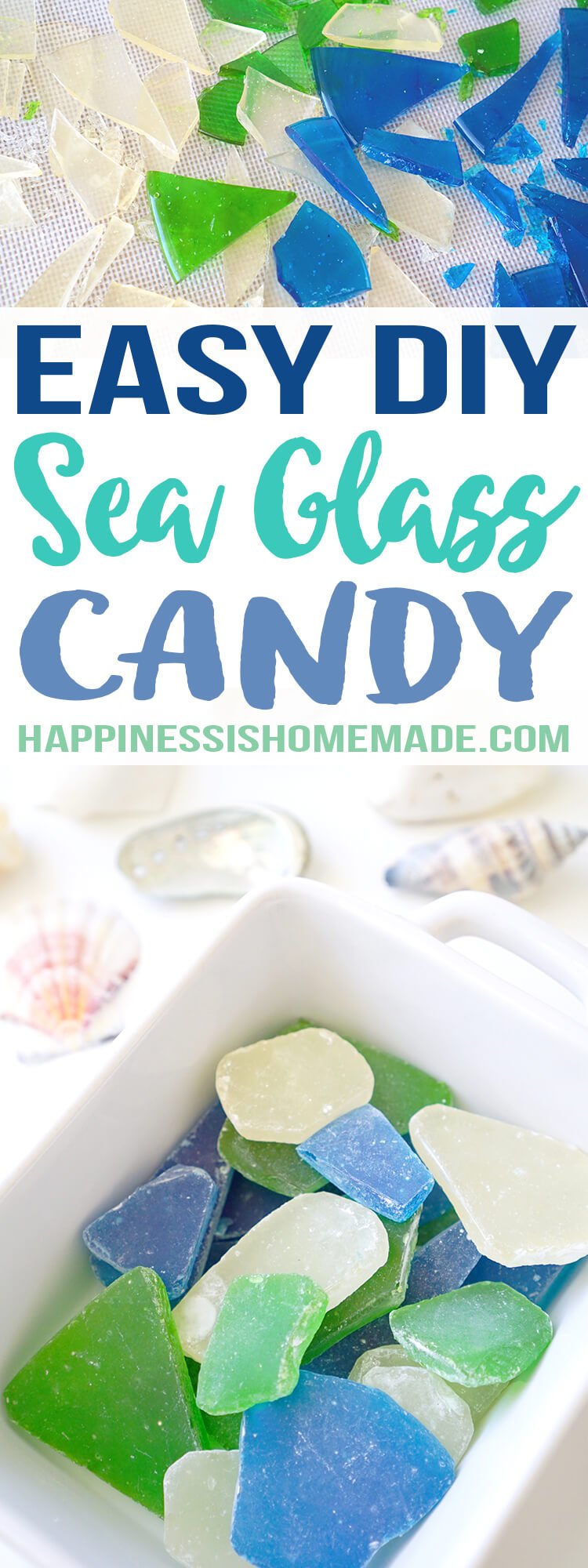 Easy DIY Edible Sea Glass Candy