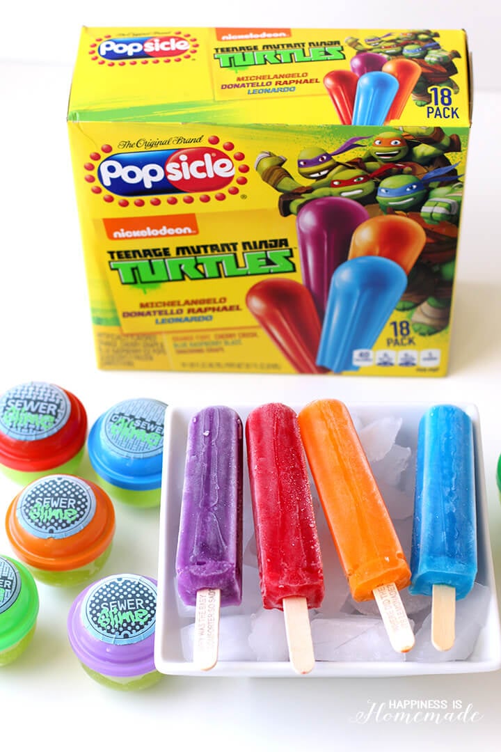 TMNT Popsicles and Sewer Slime Gak