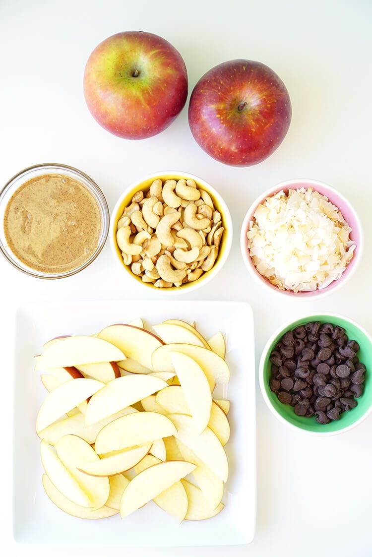 How to Make Apple Nachos for a Healthy After School Snack