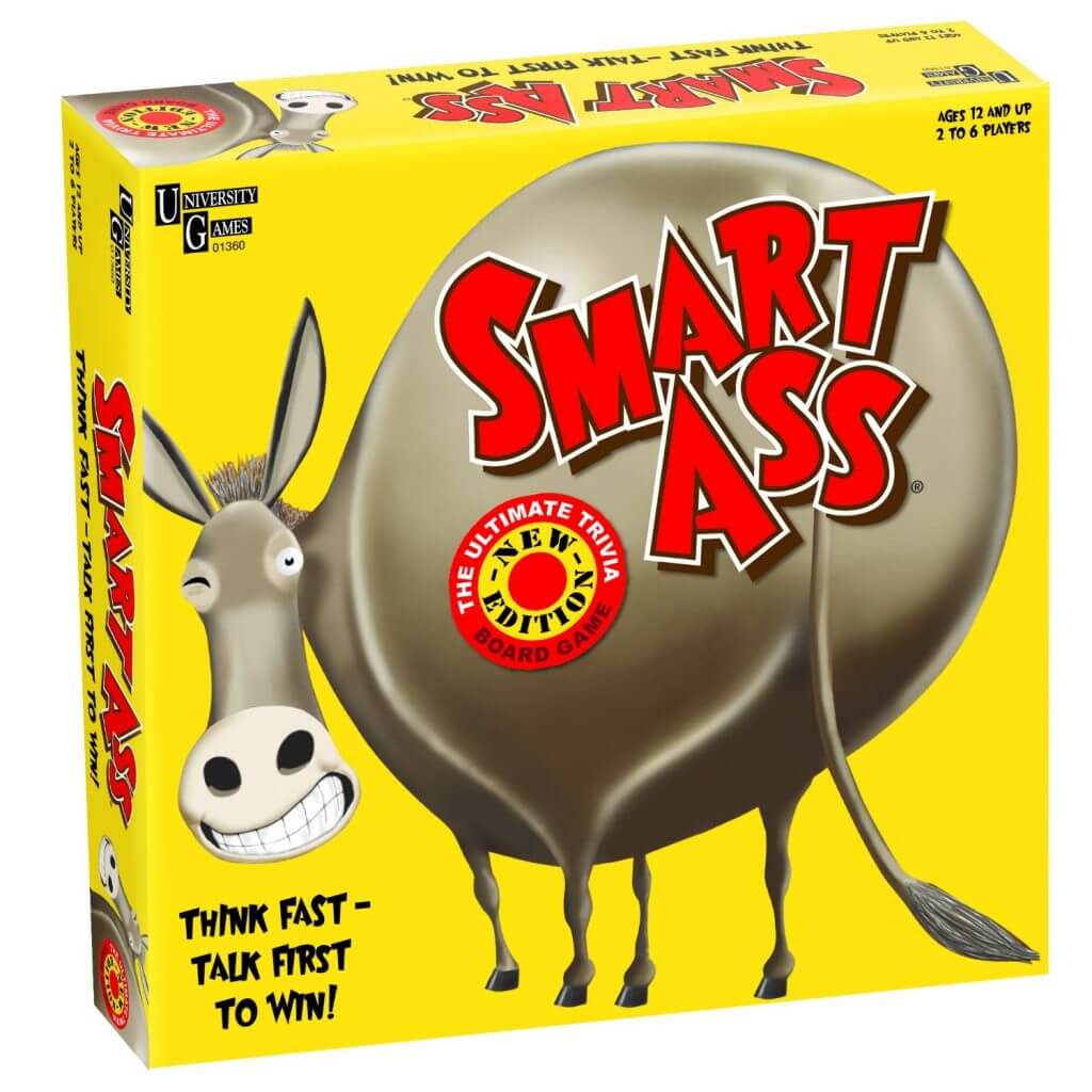 smart ass hilarious board game for adults