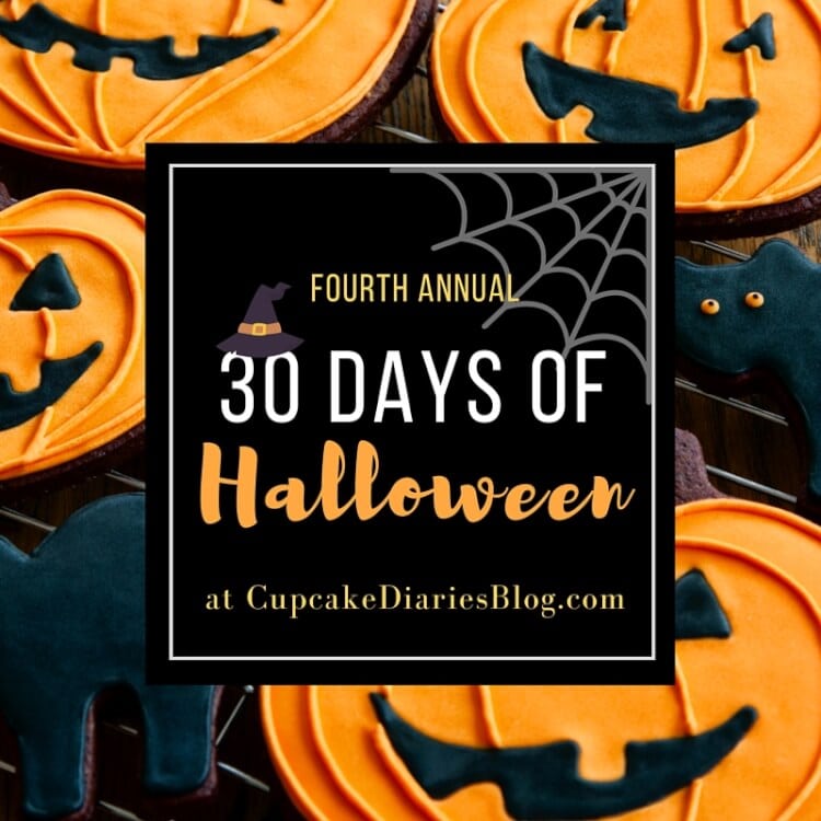 30 Days of Halloween 2016 at CupcakeDiariesBlog.com