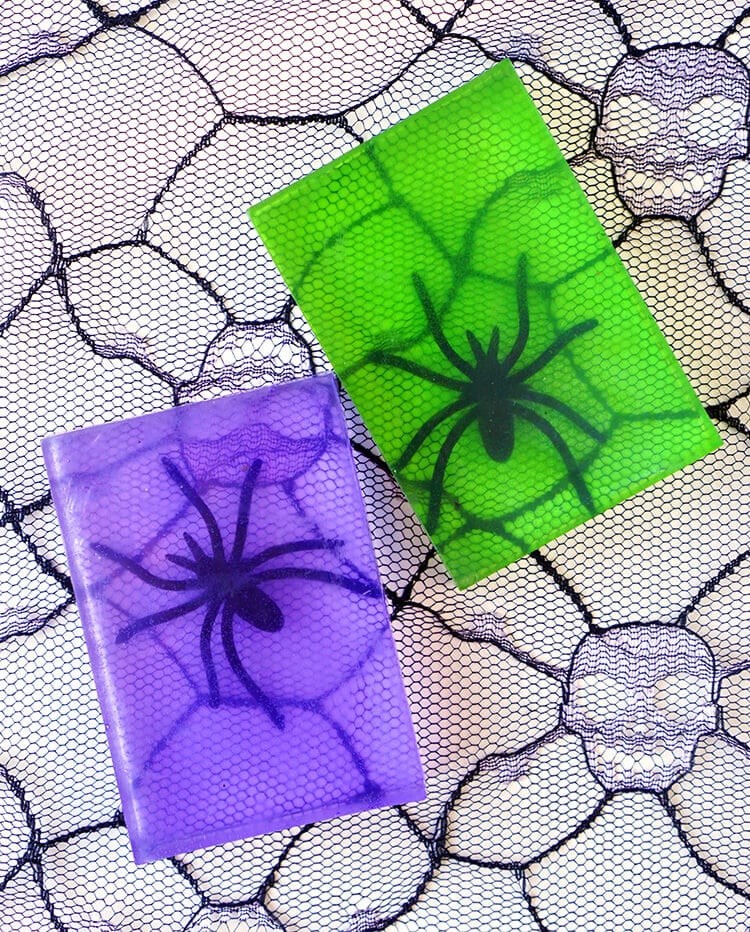 Spider Soap Craft for Halloween