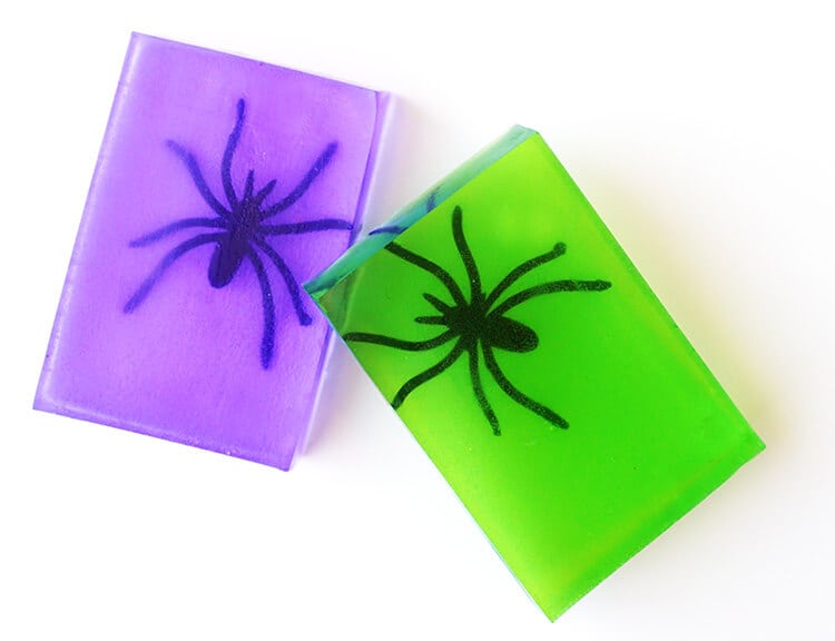 Spooky Spider Soap - Easy Halloween Craft
