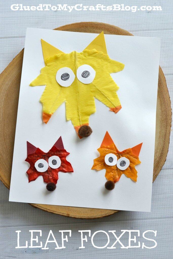 30+ Easy Fall Kids Crafts That Anyone Can Make! - Happiness is