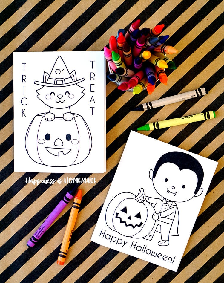 Halloween Mini Colouring Books (Pack of 12) Halloween Toys