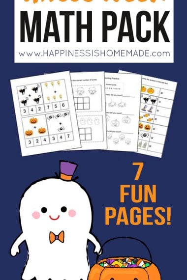 printable halloween math pack for 7 fun ages