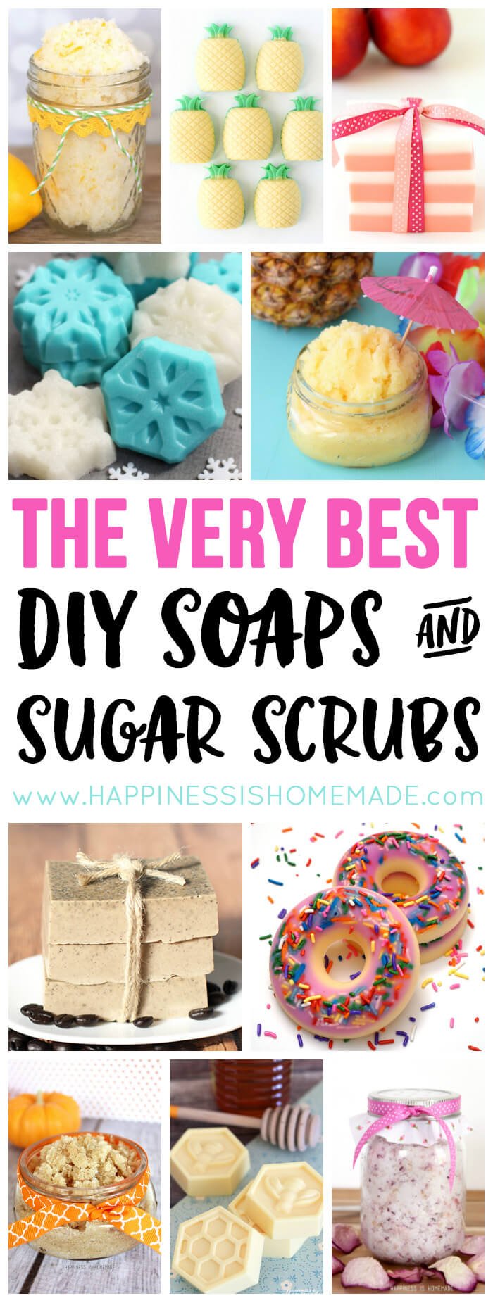 The BEST DIY Soaps & Sugar Scrubs