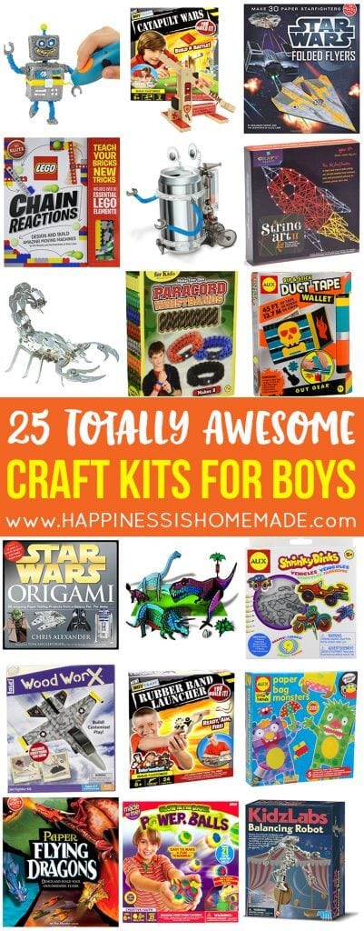 25 awesome craft kits for boys