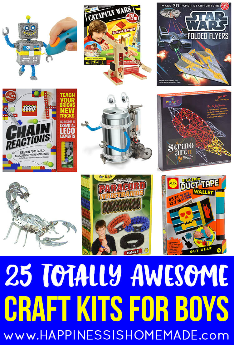 25 Awesome Craft Kits for Boys 