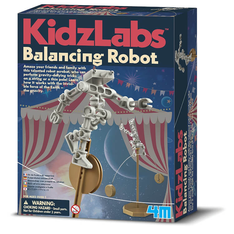 balancing robot science kit for kids