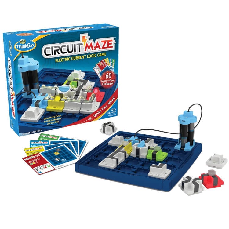 circuit maze box and game for kids