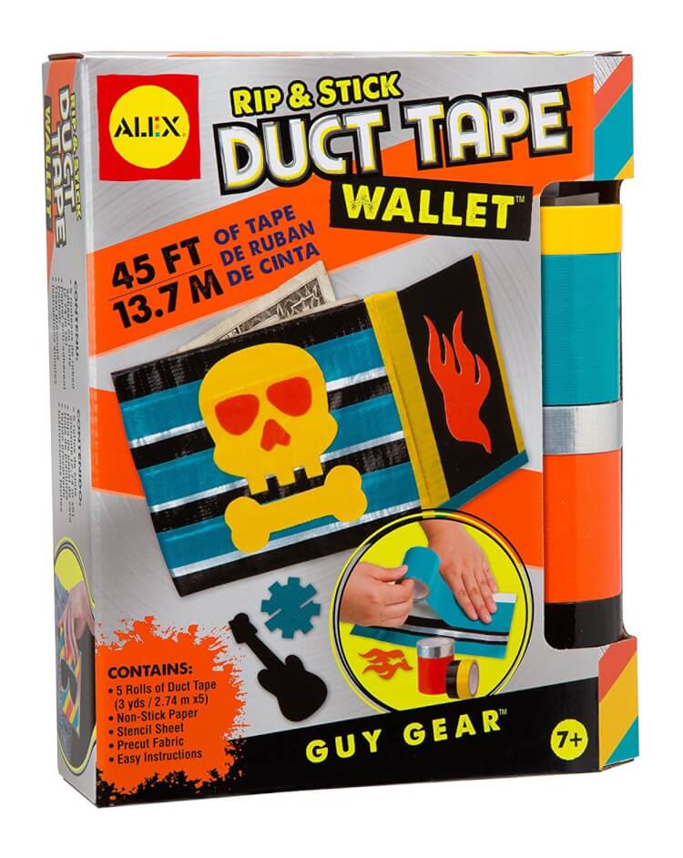 duct tape wallet craft kit for boys