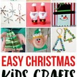 easy Christmas kids crafts