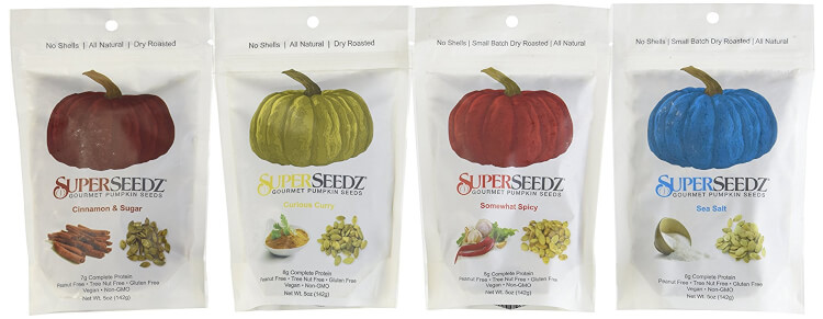 gourmet pumpkin seeds for foodie lover gift idea