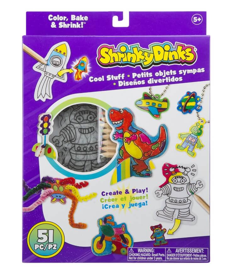 shrinky dink cool stuff set for boys 