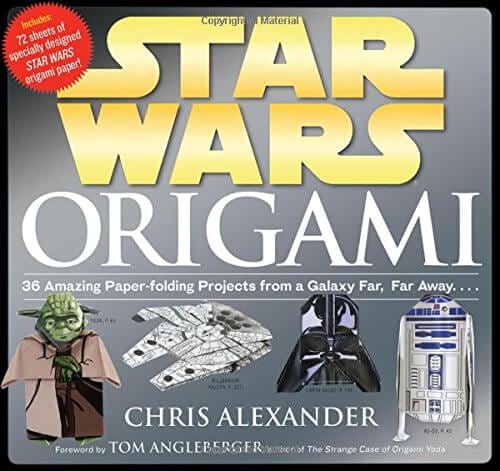 star wars origami folding book with instructions