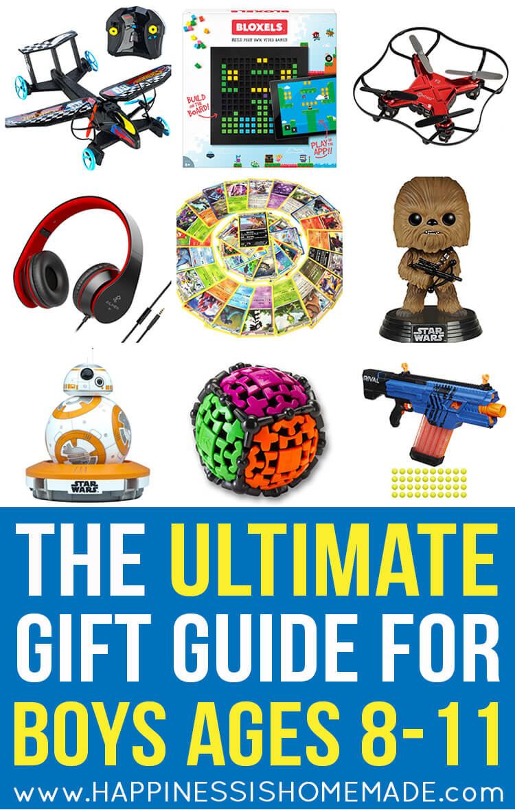 The Best Gift Ideas for Boys Ages 8-11 