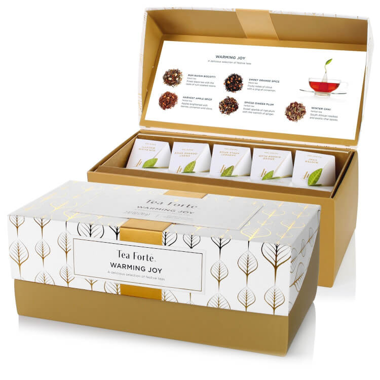 warming holiday teas gift set