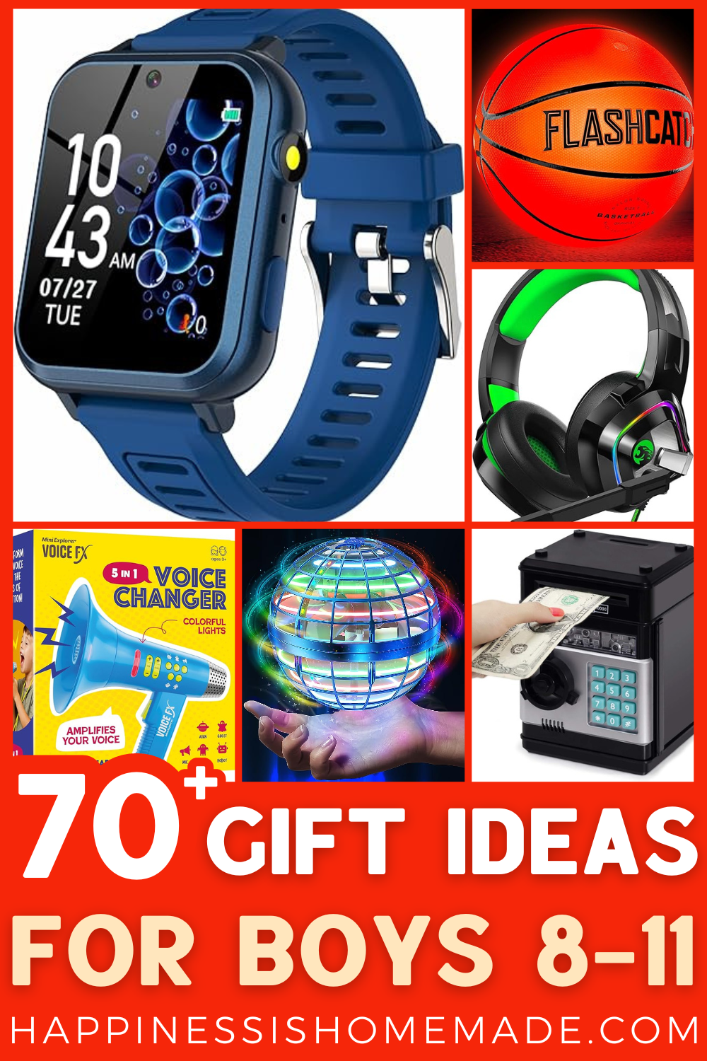 70 gift ideas for boys 8-11