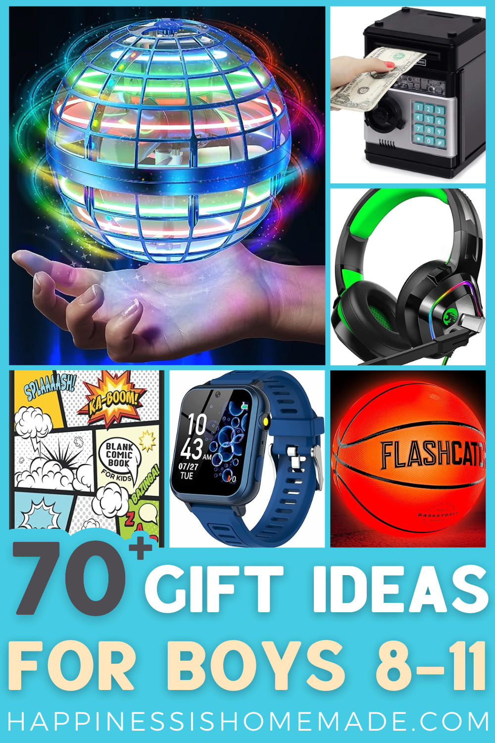70+ The Best Gift Ideas for Boys Ages 8-11