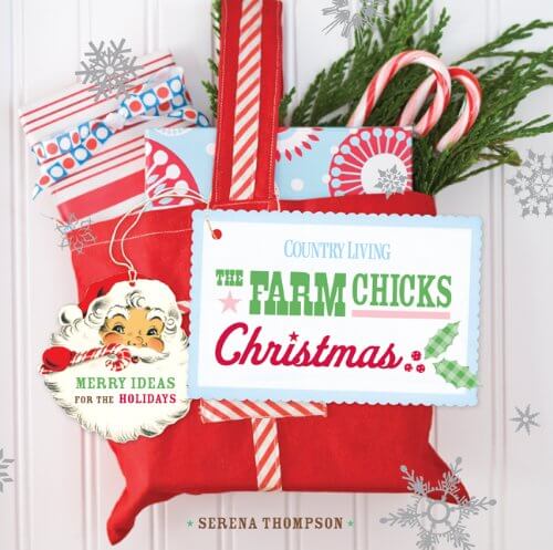 farm chicks christmas book and christmas decorations