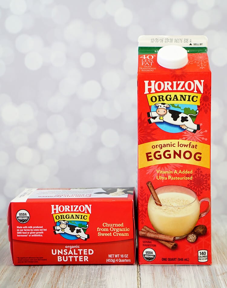 horizon organic butter and eggnog 