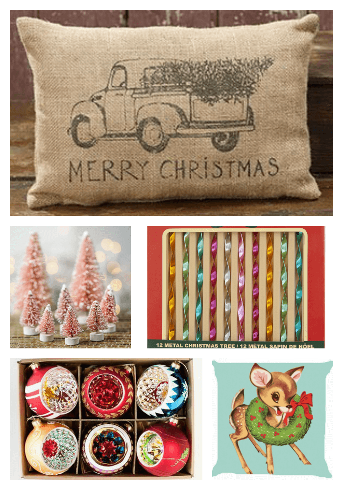 Nostalgic Vintage Inspired Christmas Decor