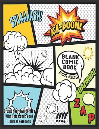 blank comic book 