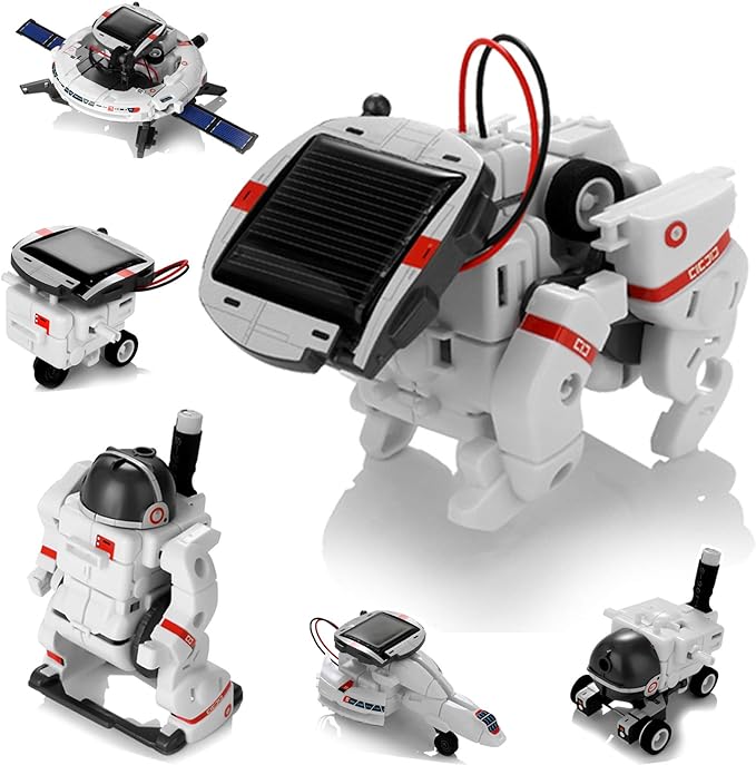 Solar Robot Toys 6 in 1 STEM Learning Kits Educational for kids