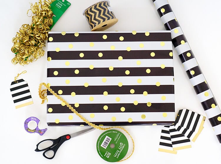 wrapping paper supplies and tools for gift wrapping tips and tricks