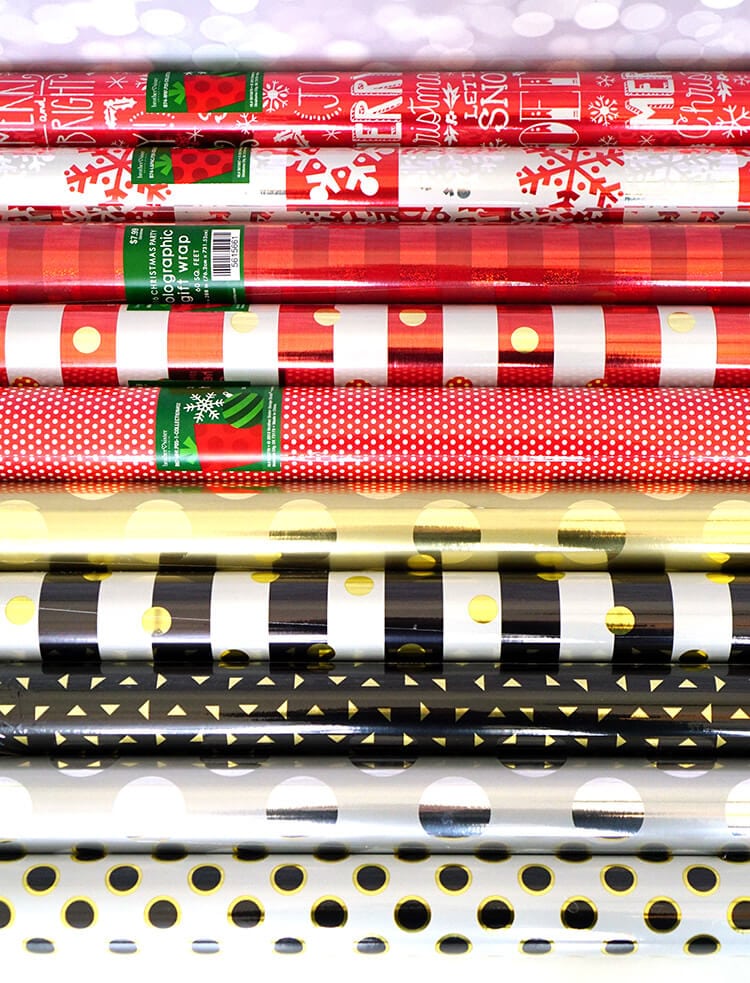 Black & White Striped Gift Wrap, Hobby Lobby