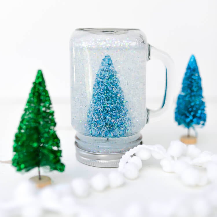 mason jar snow globe activity 