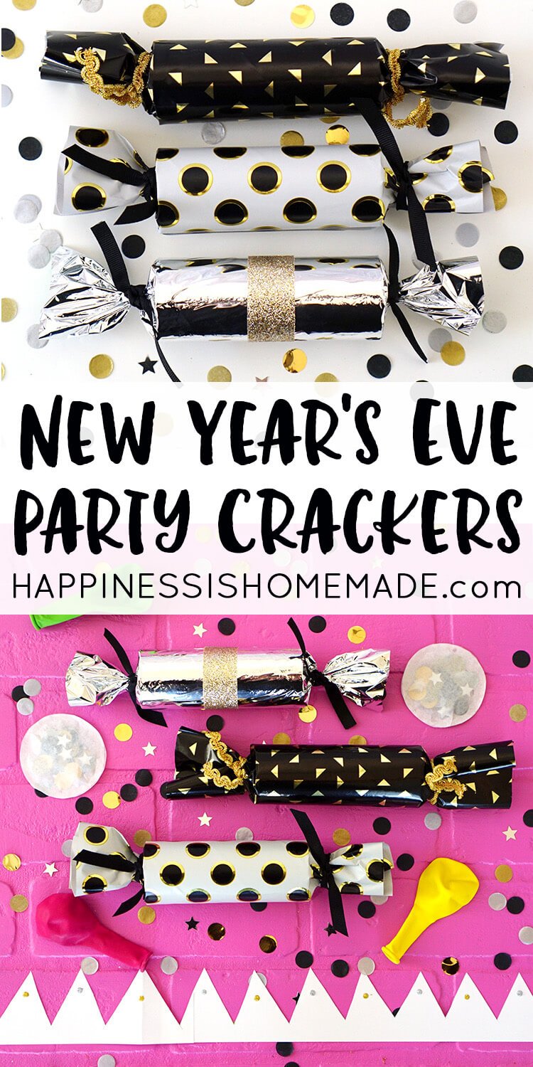 DIY New Year’s Eve Party Crackers